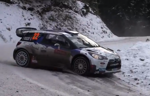 WRC氷の上